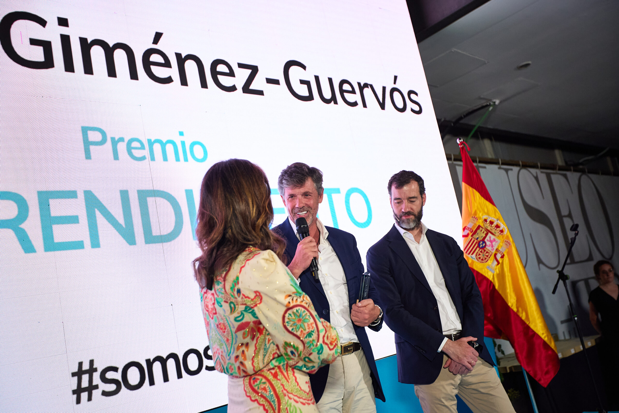 Fernando Giménez-Guervós, CEO of EccoFreight, winner of the IME Entrepreneurship Award.